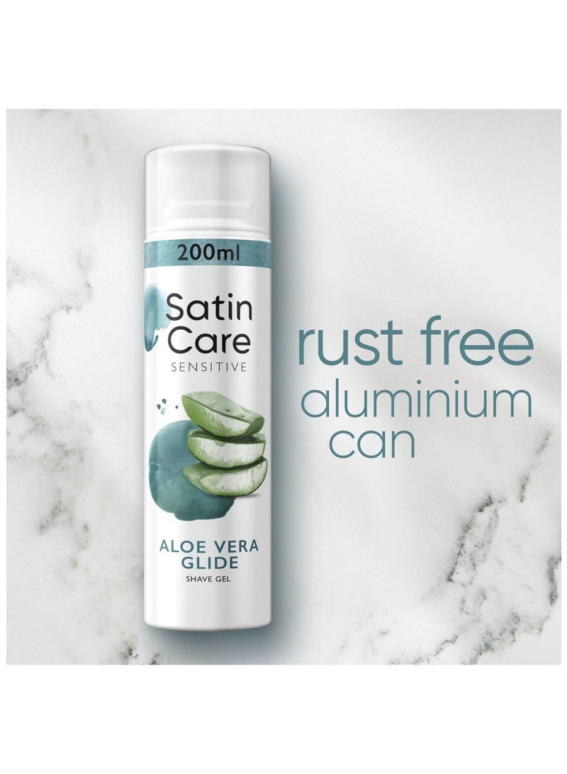 Gillette Satin Care Aloe Vera Shave Gel 200 ML