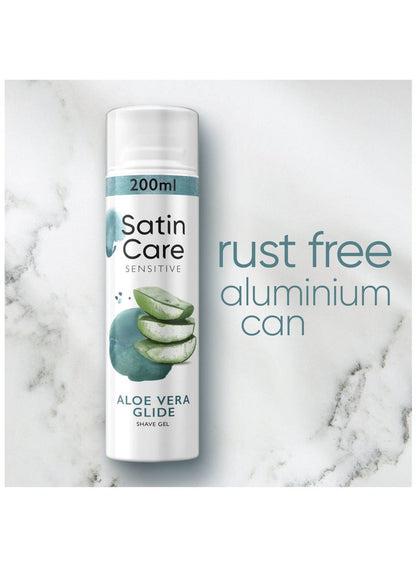 Gillette Satin Care Aloe Vera Shave Gel 200 ML