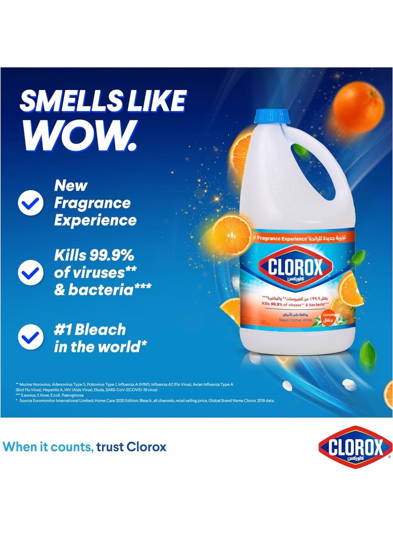 Clorox Liquid Bleach Orange Scent 1.89L