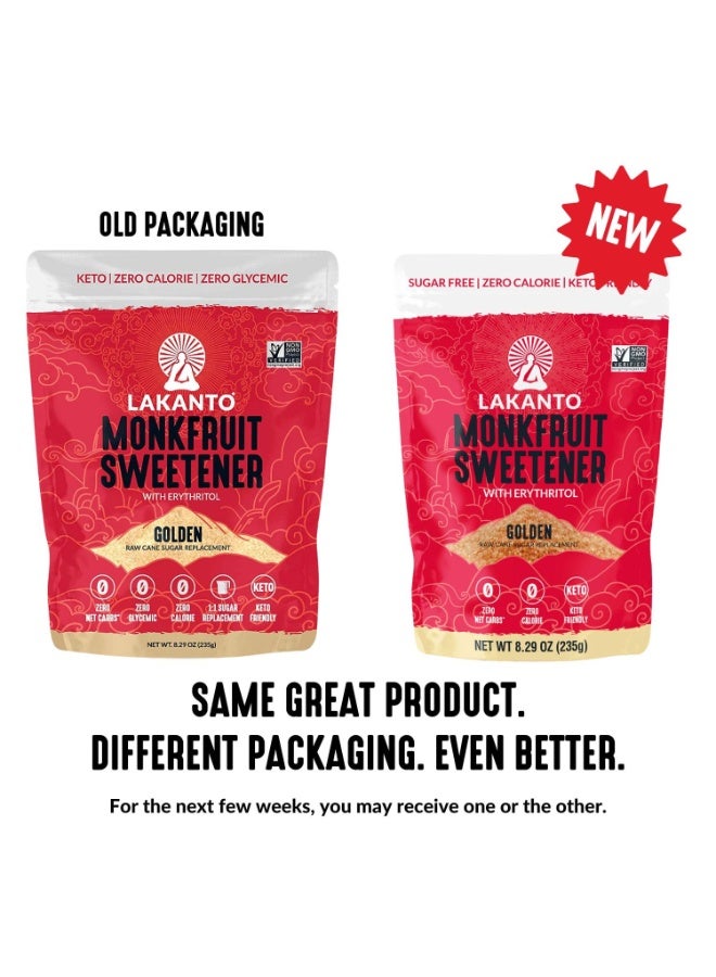 LAKANTO Monkfruit Sweetener 235g - Sugar Replacement