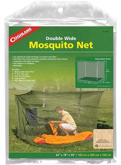 Coghlan'S Double Wide Mosquito Net - Green