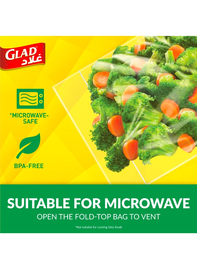 Glad Sandwich Fold Top Bags 180 Count - Glad