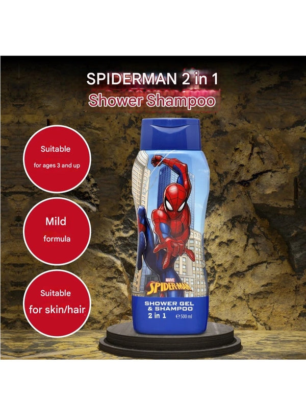 Air Val 2 In 1 Shower Gel & Shampoo Marvel Spiderman