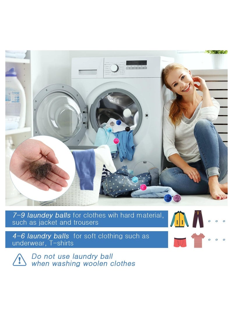 HomePro Hair Grabbing Washing Balls 12 Pack
