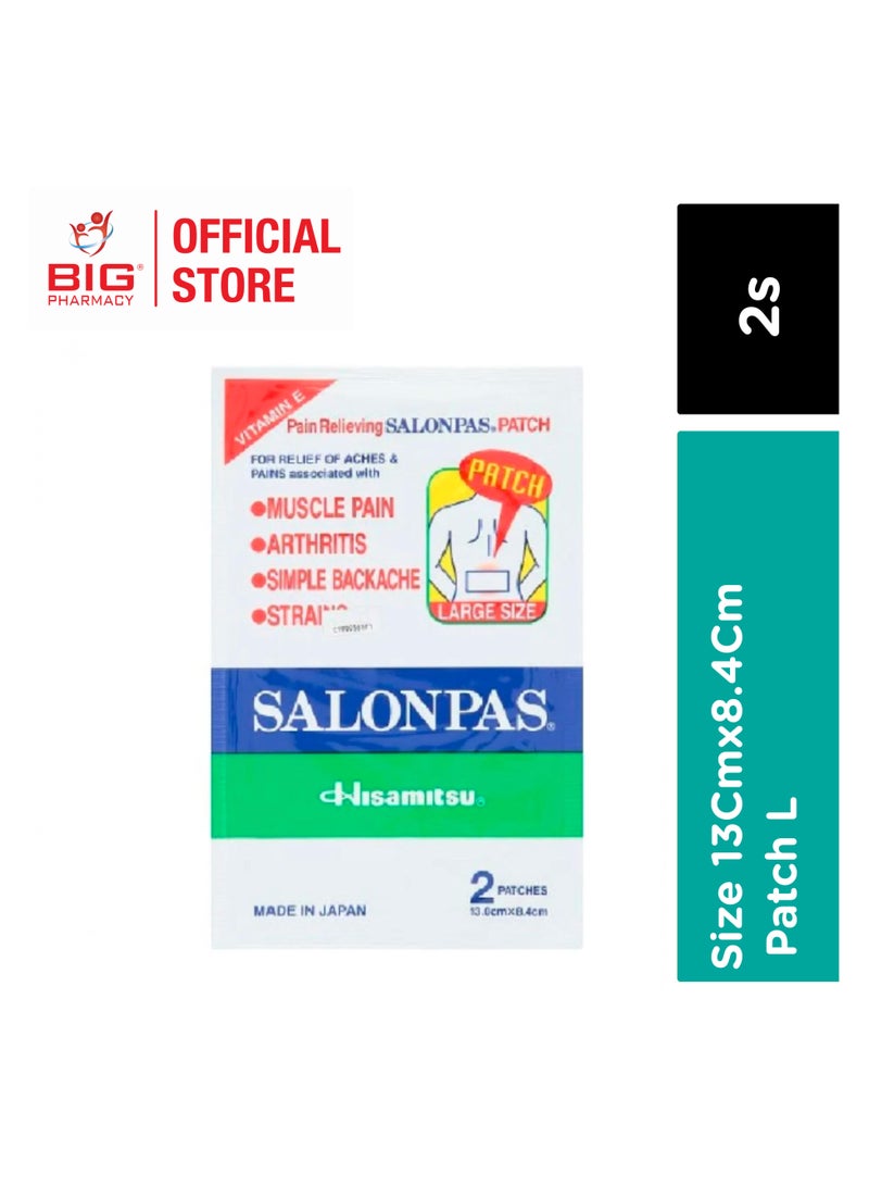 Pain Relief Patches 13cm x 8.4cm - Hisamitsu