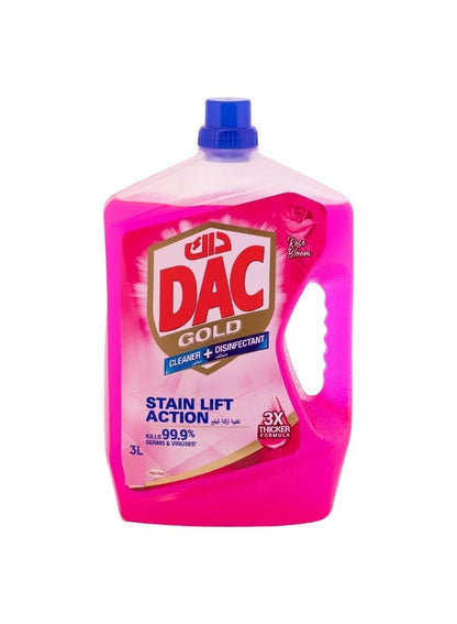 Dac Gold Liquid Cleaner Rose Bloom Scent 3L