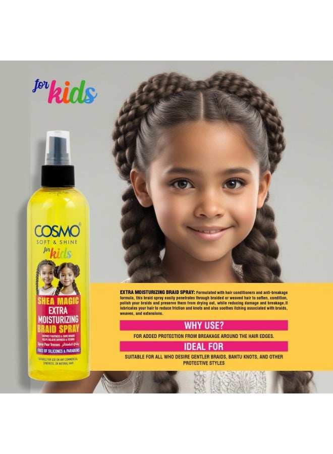 COSMO Kids Shea Magic Shine Braid Spray