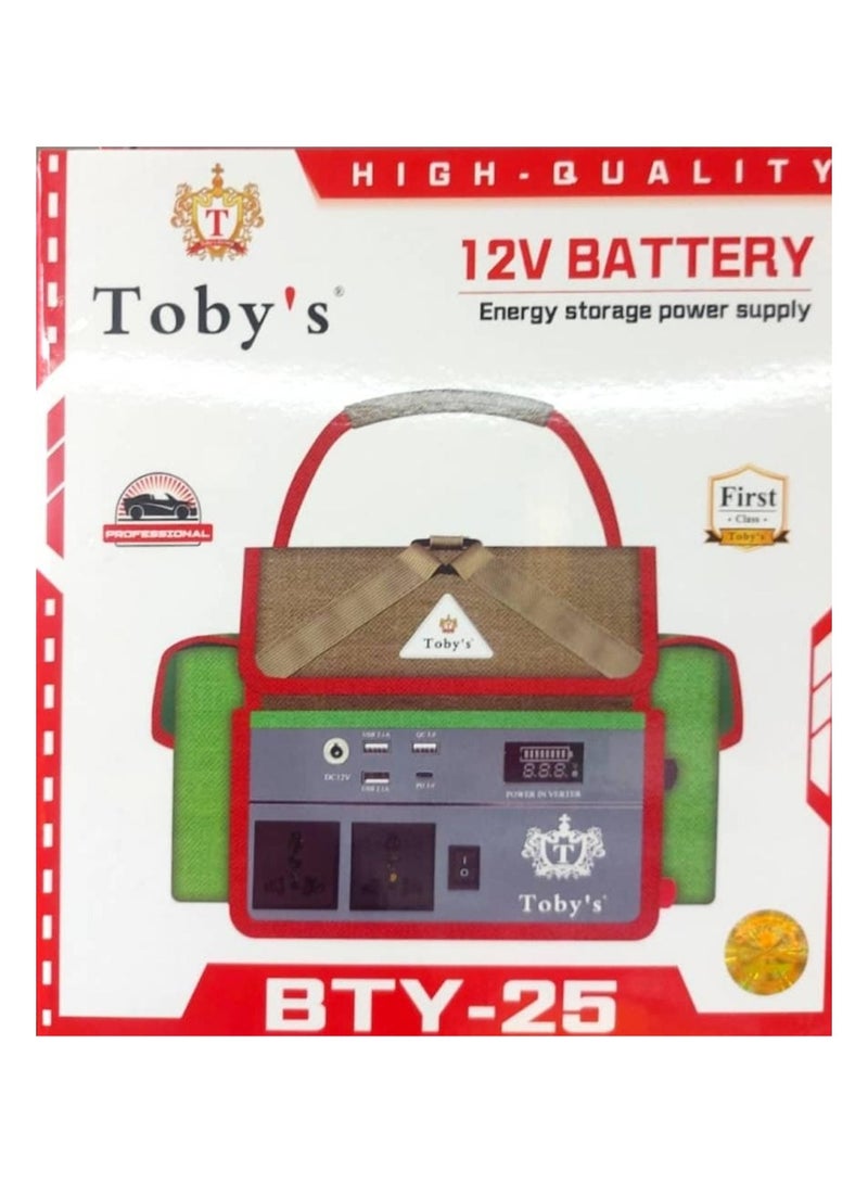 Toby'S Power Inverter 25000mAh Power