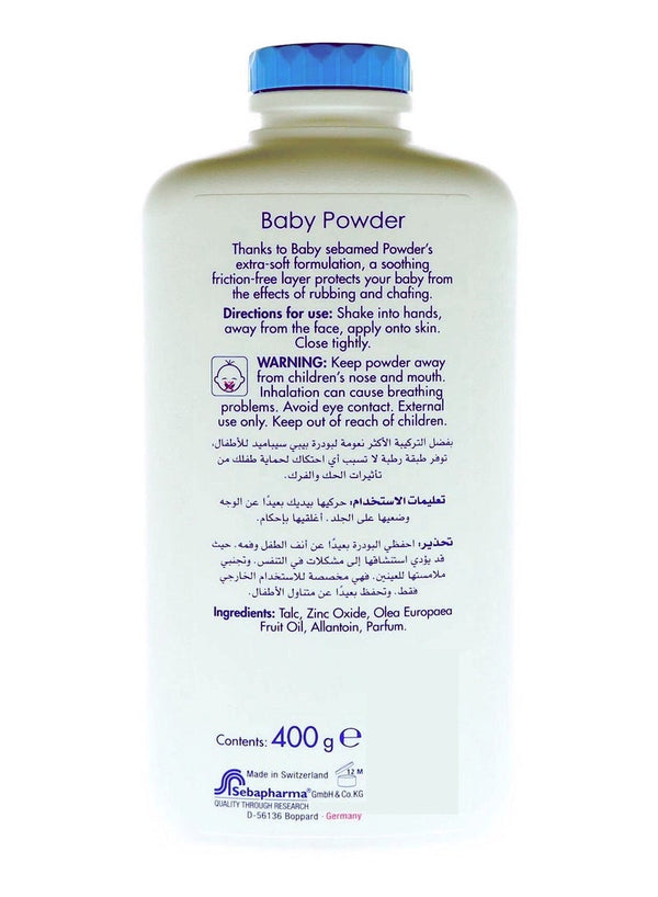 Sebamed Baby Powder With Olive Oil 400 G