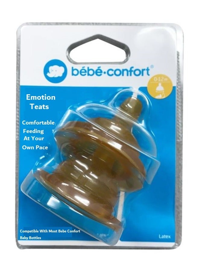 BEBE COMFORT Tetines Emotion Nipples 0-12M