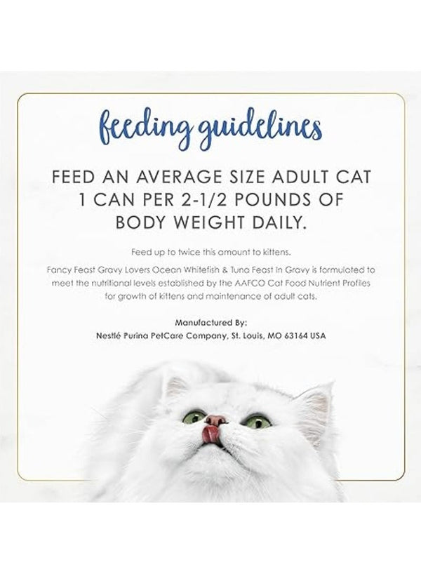 Purina Fancy Feast Ocean Whitefish & Tuna Feast
