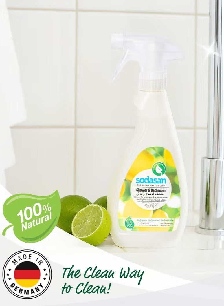 Sodasan 100% Natural Shower & Bathroom Cleaner
