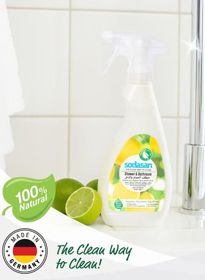 Sodasan 100% Natural Shower & Bathroom Cleaner