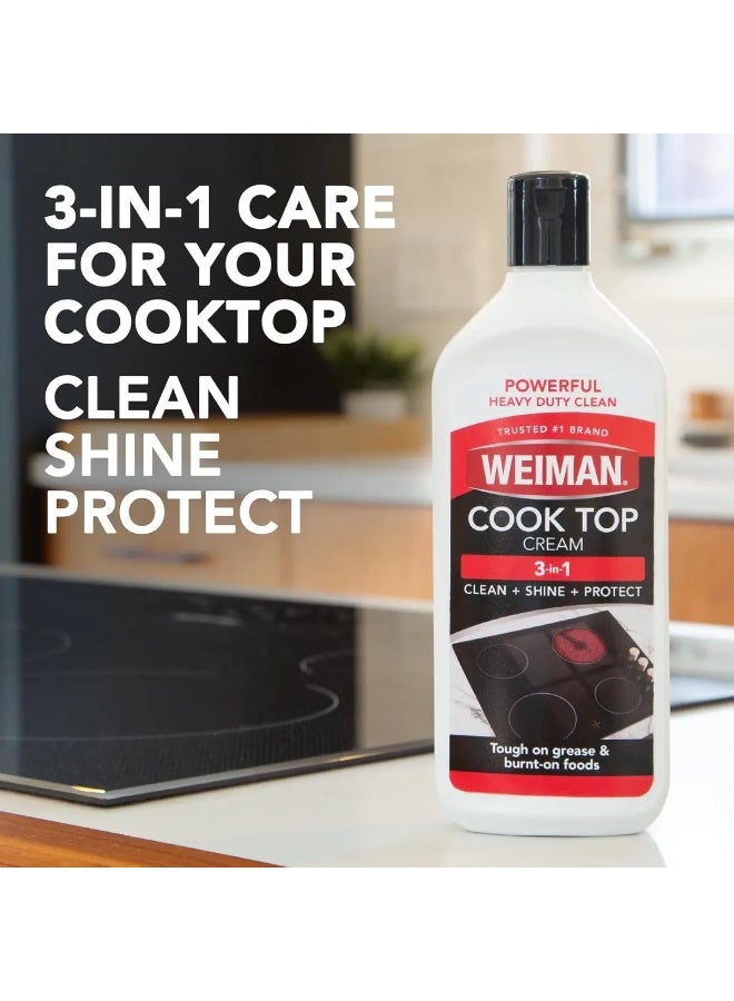 Heavy Duty Glass Cooktop Cleaner by Weiman