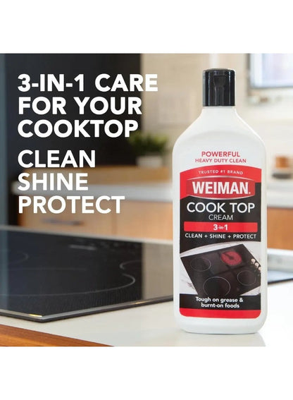 Heavy Duty Glass Cooktop Cleaner by Weiman