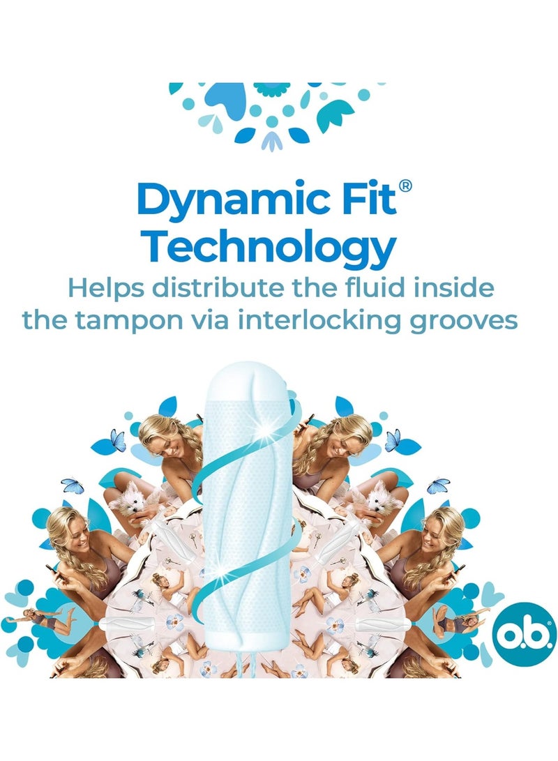 O.B. Ultimate Comfort Mini Tampons - 16 Pcs