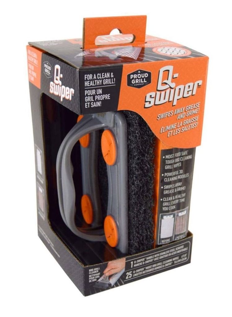 Premium Bristle-Free Grill Cleaner Set by PROUD GRILL