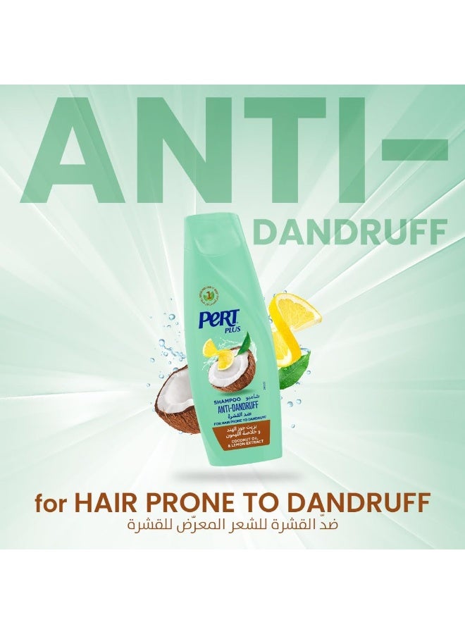 Anti-Dandruff Shampoo with Coconut & Lemon - PERT PLUS