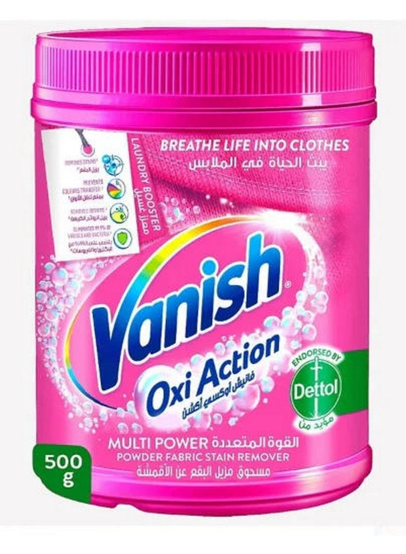 Vanish Oxi Action Fabric Stain Remover Powder 500G