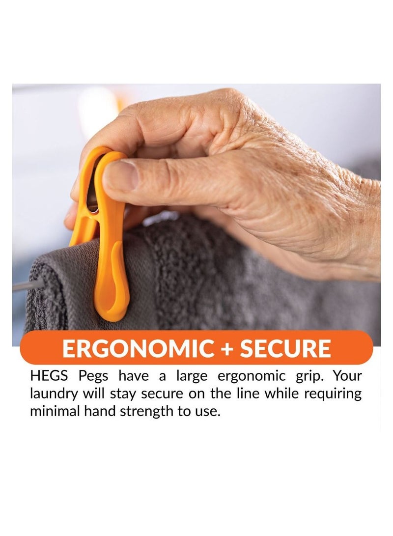 Hegs Cloth & Laundry Hanging Clips 18 Pcs Pack