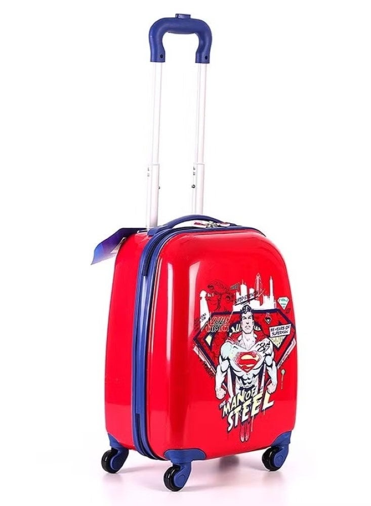 Trucare Superman Kids Luggage 18 Inches