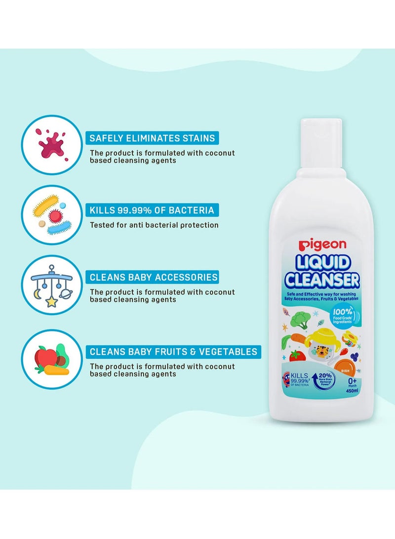Pigeon Liquid Cleanser for Baby Accessories 450 ML