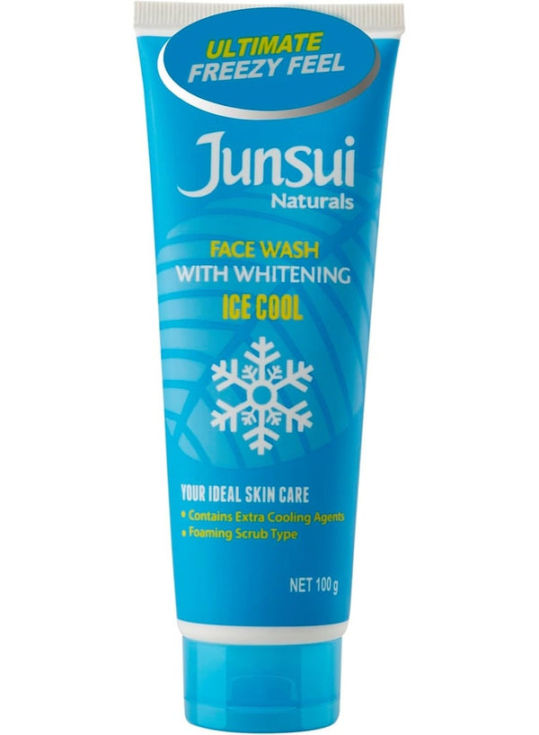 Junsui Naturals Whitening Ice Cool Face Wash 100g