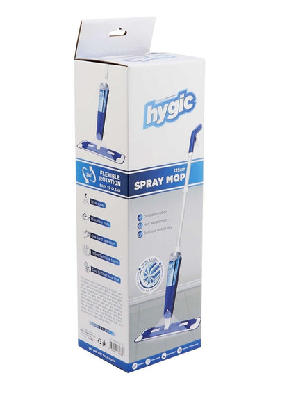 Hygic 125 Cm Spray Mop for Effortless Cleaning
