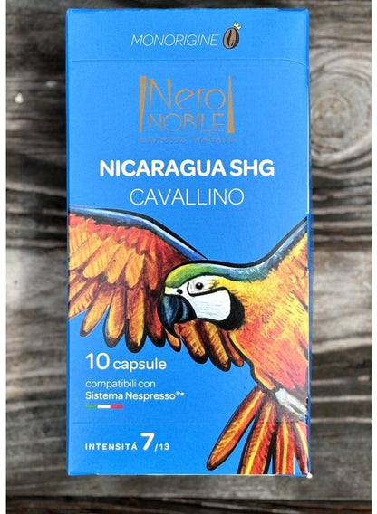 Nero NOBILE Espresso Italiano Nicaragua 100% Arabica