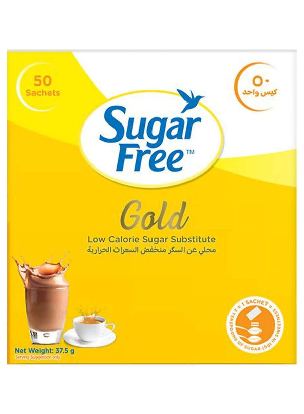 Sugar Free Gold Sweetener 50 Sachets by Sugar Free