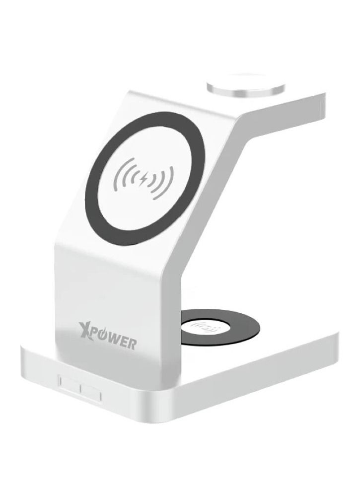 Xpower 15W Wireless Charging Stand White