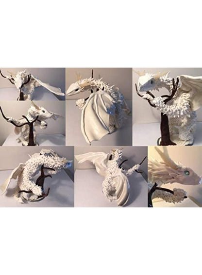 Dozen Modelling Clay Air Hardening White 500 Grams