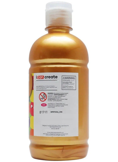 Mont Marte Poster Paint 500 ML Gold