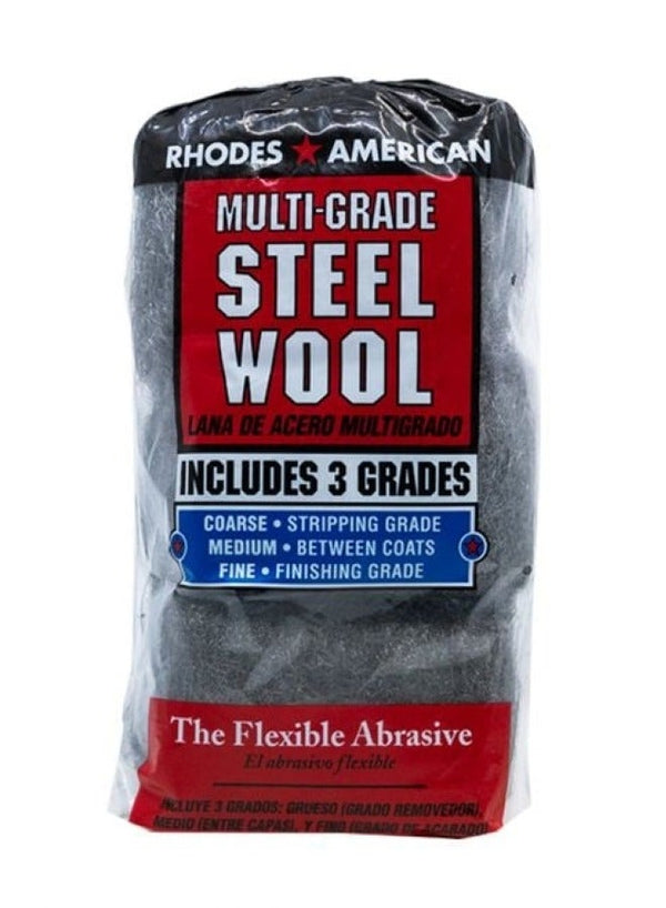 RHODES AMERICAN Assorted Grades Steel Wool Pads