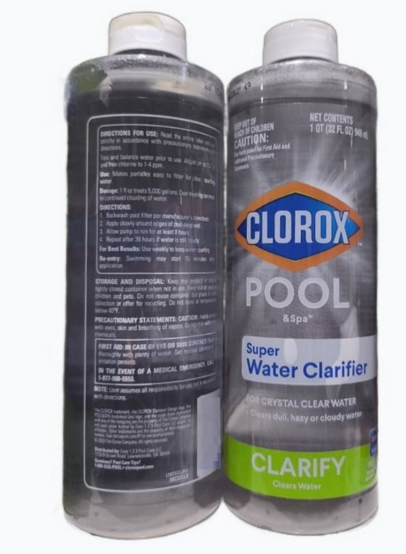 Clorox Pool&Spa Super Water Clarifier 946 ML