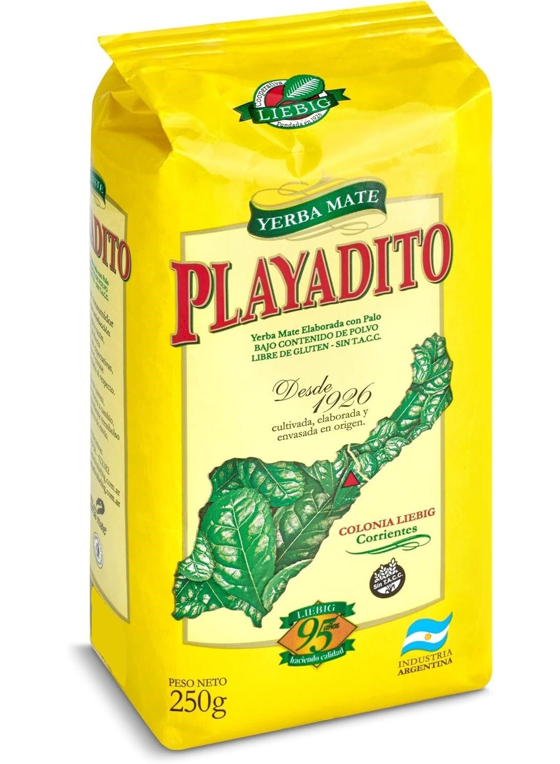 colonia liebig, con palo, gluten free, hot mate, leaves traditional, leaves traditional con, low dust, mate tea, playadito tea, playadito tea leaves, tea leaves, tea leaves traditional, traditional con, traditional con palo, yerba mate