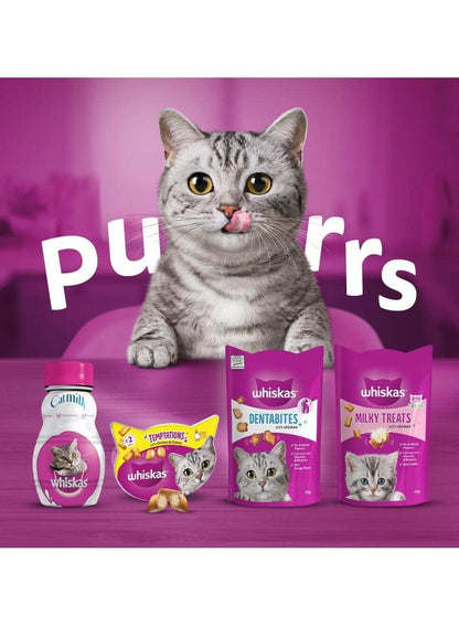Whiskas Chicken Dentabites Treats 40G - Premium Cat Snacks