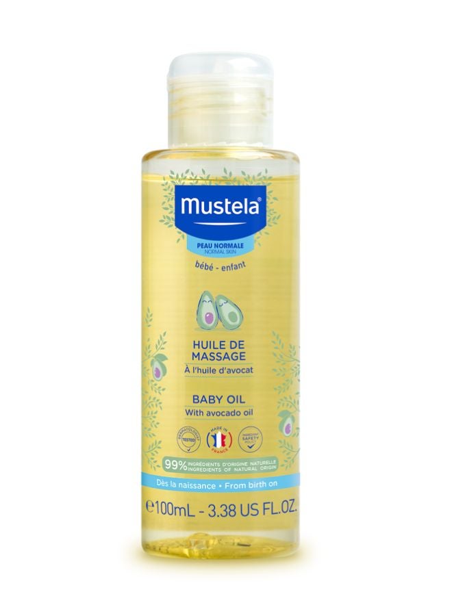 Mustela Hypoallergenic Baby Massage Oil 100ml