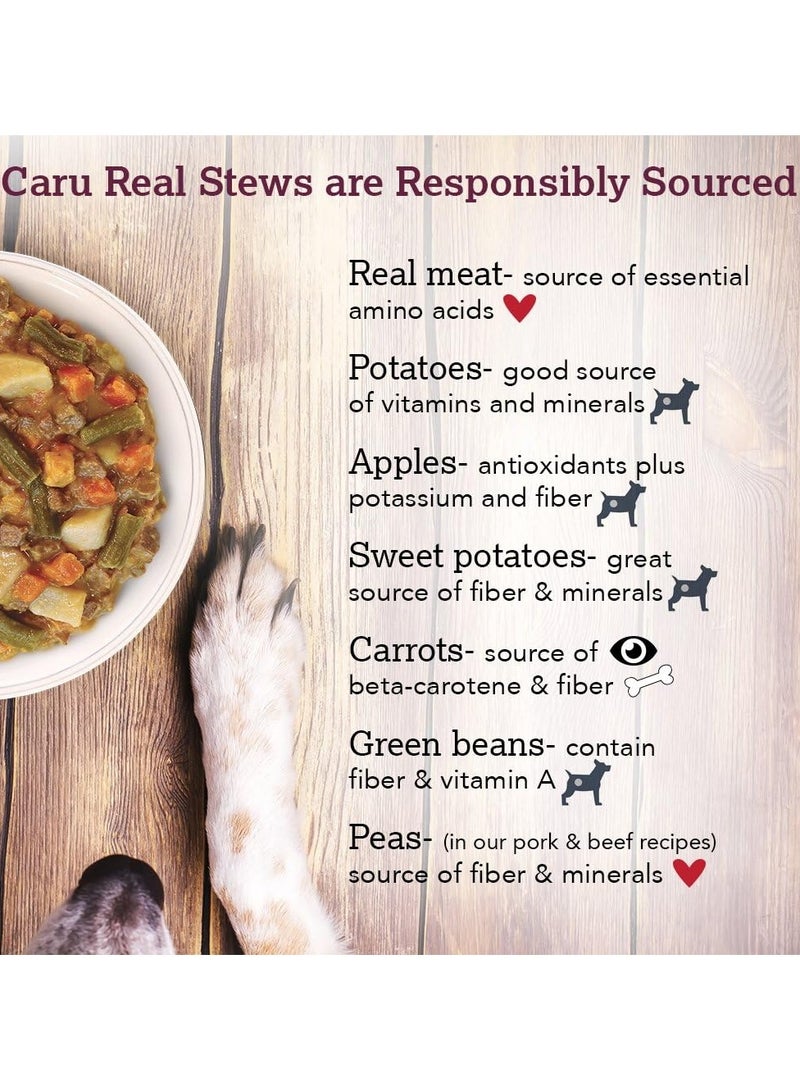 CARU Beef Stews Dog Wet Food 354 G
