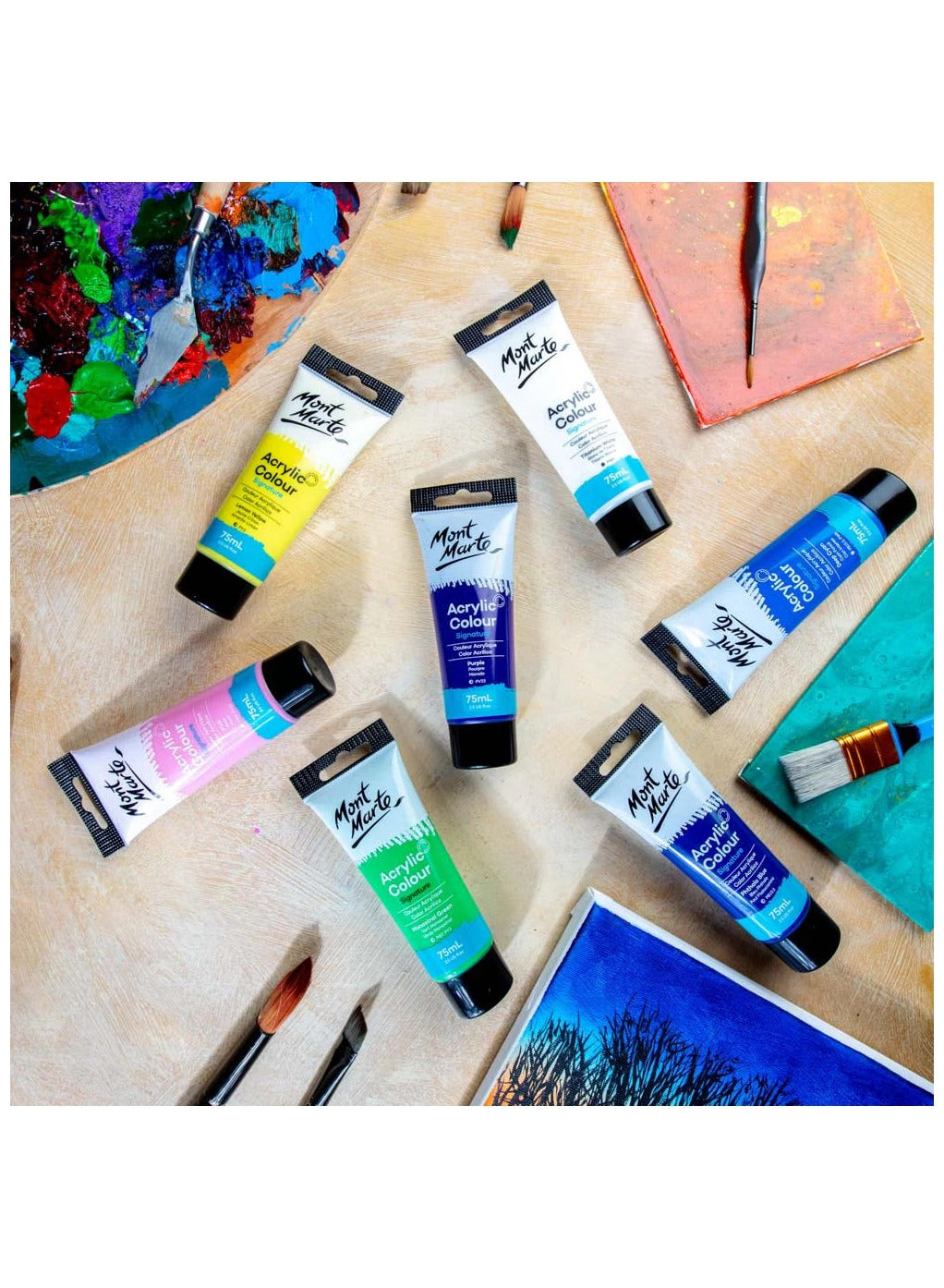 75ml tube, 75ml tube purple, acrylic, acrylic paint, acrylic paint 75ml, mont marte, paint, paint 75ml, paint 75ml tube, purple, signature, signature acrylic, signature acrylic paint, tube, tube purple
