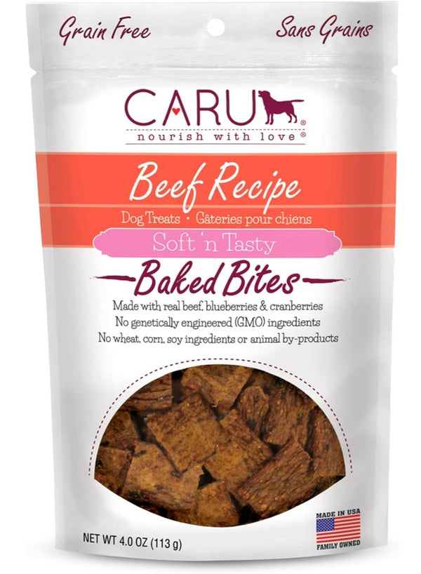 CARU Soft N’ Tasty Dog Treats - Beef Recipe