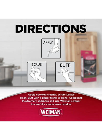 Weiman 5 In 1 Cook Top Cleaning Kit