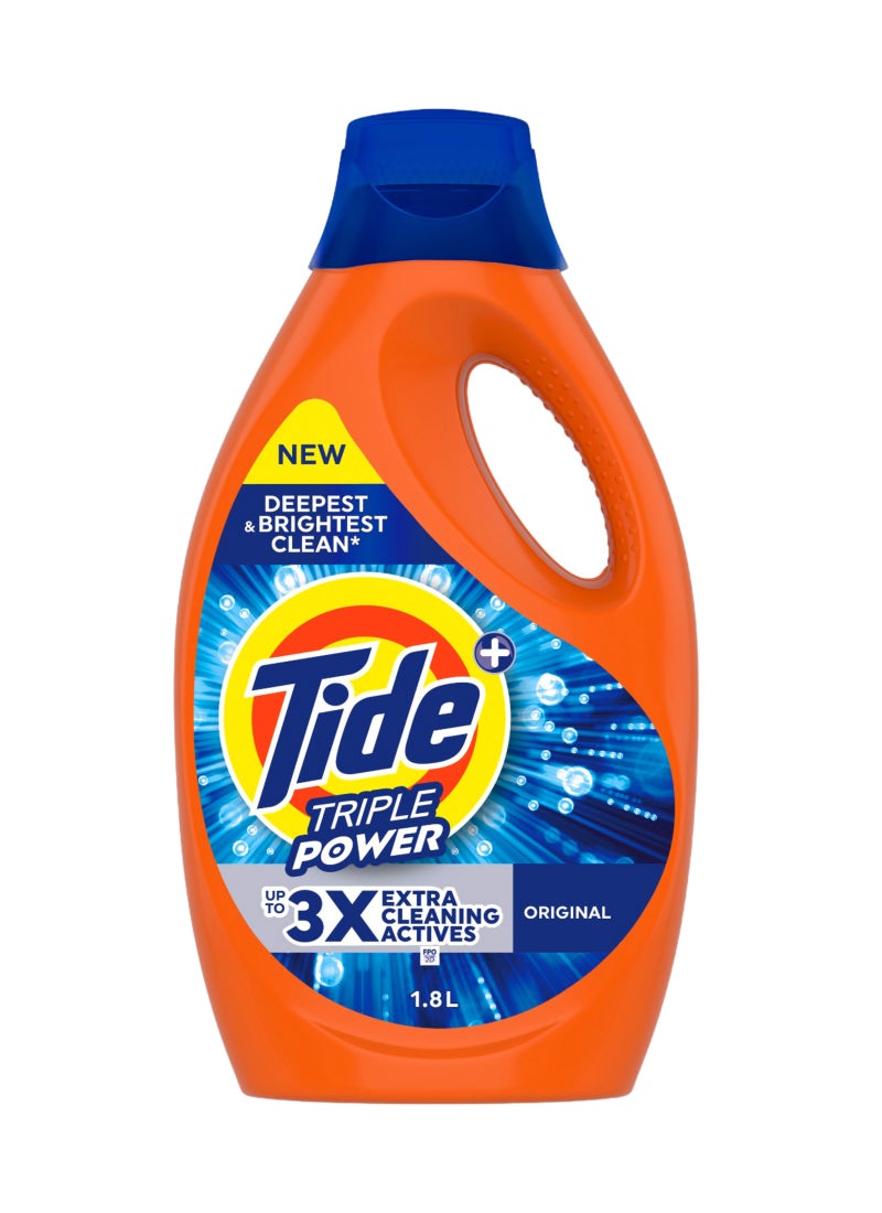 Tide Triple Power Original Liquid Detergent 1.8L