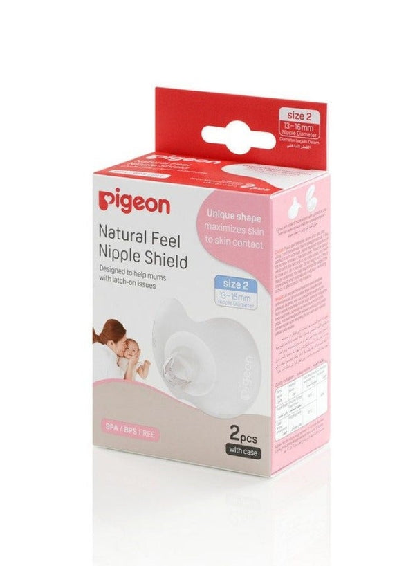 Pigeon Natural Feel Nipple Shield Size 2 M