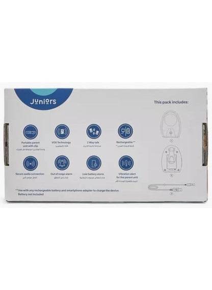JUNIORS Essential Audio Baby Monitor