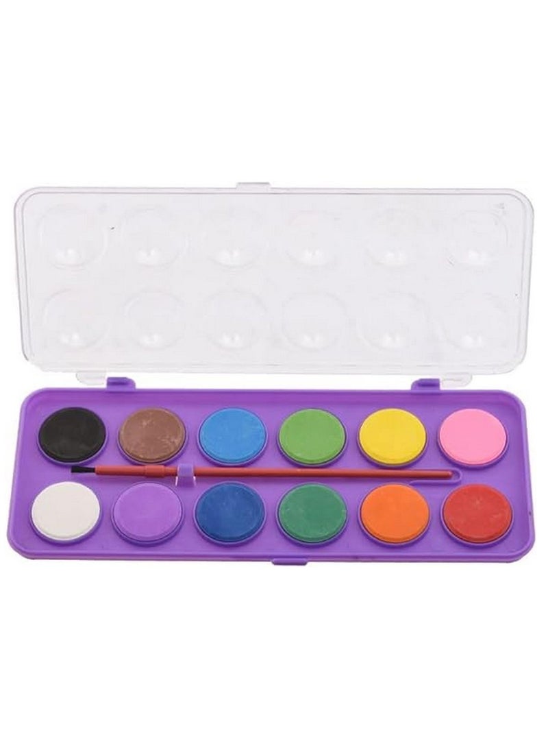 Vneeds Water Colors for Drawing - 12 Color Set