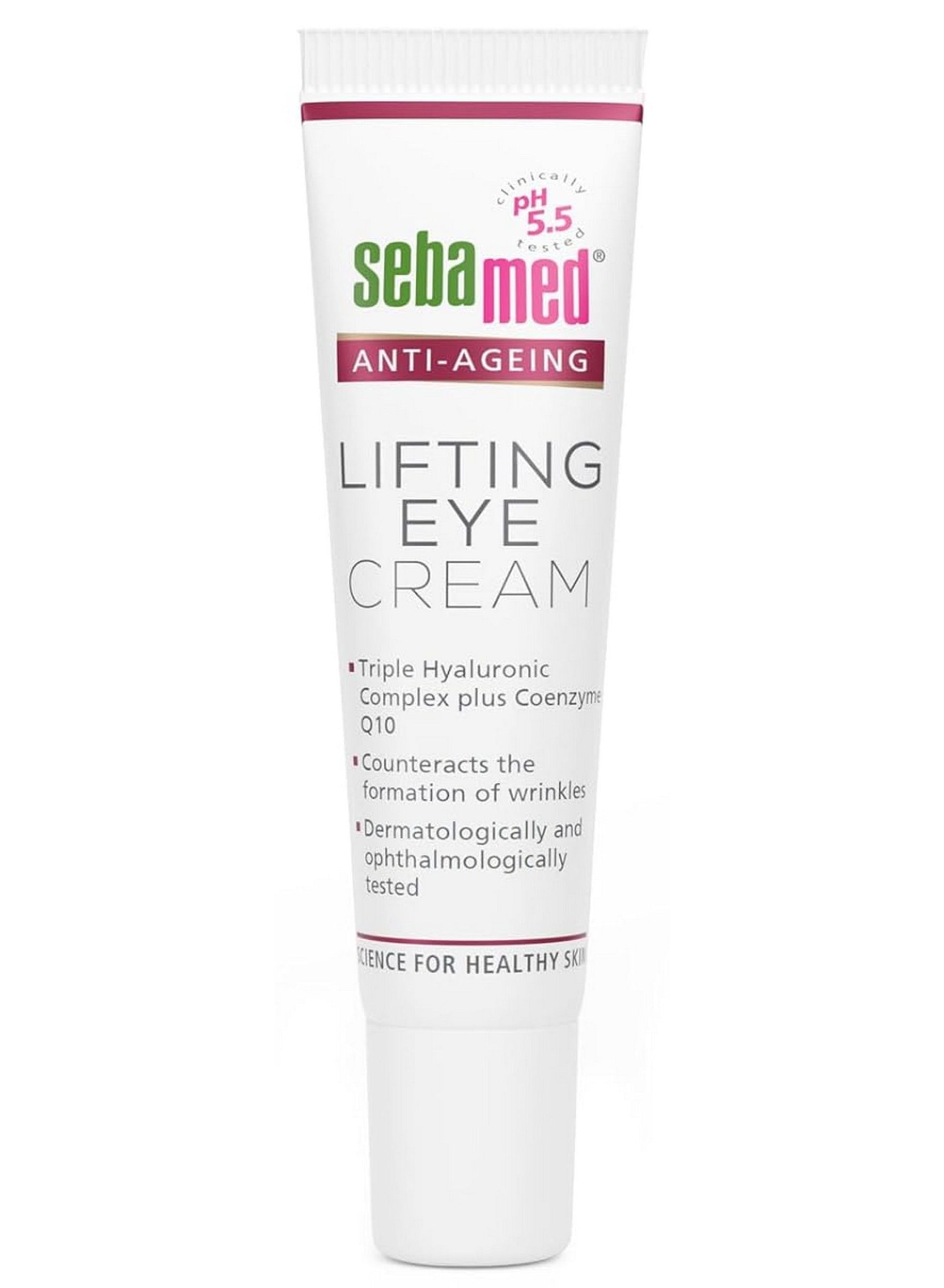 ageing q10, ageing q10 lifting, anti ageing, anti ageing q10, eye cream, hyaluronic complex, lifting eye, lifting eye cream, q10 lifting, q10 lifting eye, sebamed, skin care, skincare, triple hyaluronic, triple hyaluronic complex
