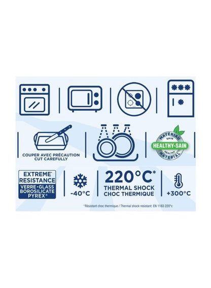 PYREX Rectangle Roaster Daily Set - Premium Quality