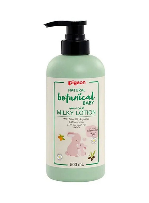 Pigeon Natural Botanical Baby Milky Lotion - 500ml