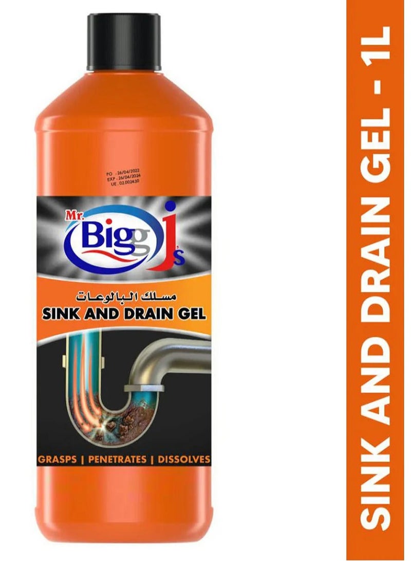 Mr. Bigg J'S Drain Gel Opener 1 L